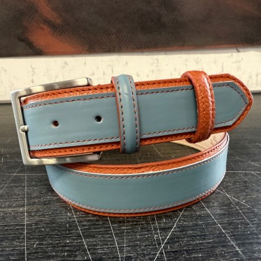 Iceblue & Orange Belt