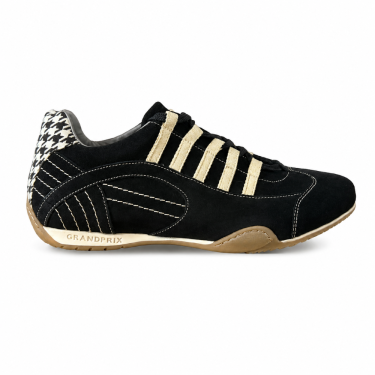 Black-Gold Racing Sneaker