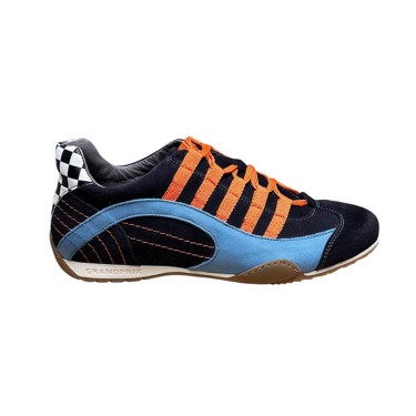 Racing Sneaker blue suede