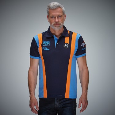 69 Racing Team Polo navy