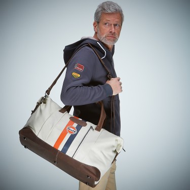 Gulf Leather Travel bag light beige