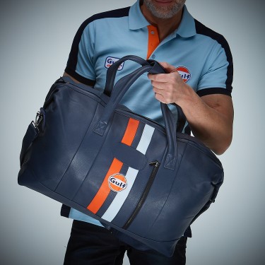 Gulf Leather Travel bag navy