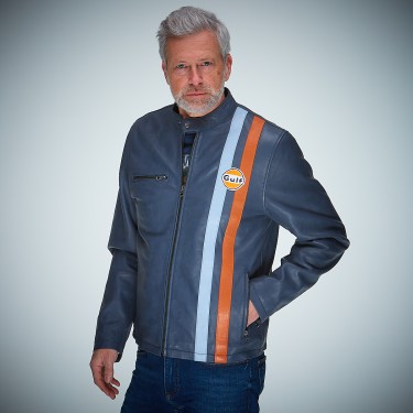 Gulf Leather Roadmaster navy