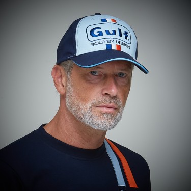 Gulf Bold Cap light blue - navy