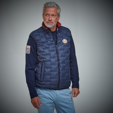 Gulf Bubble Reverse Vest navy