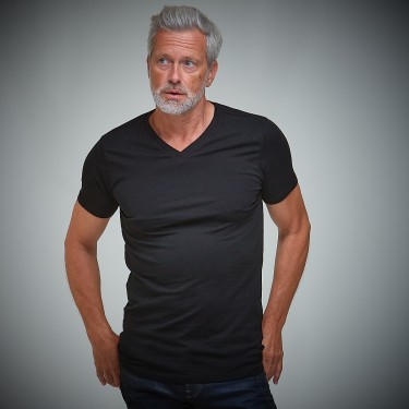 Petrol Blake V-Neck Set black