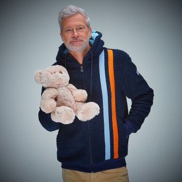 Gulf Teddy Hoody navy