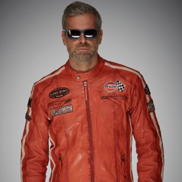 Gulf Racing Jacket orange