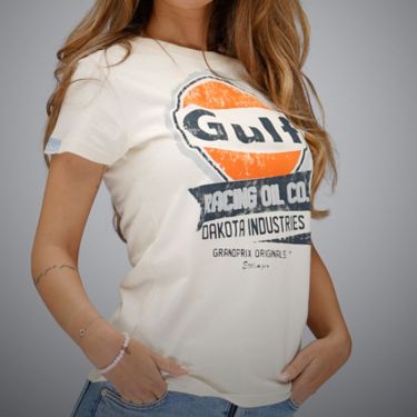 Lady Oil Racing T-Shirt cream